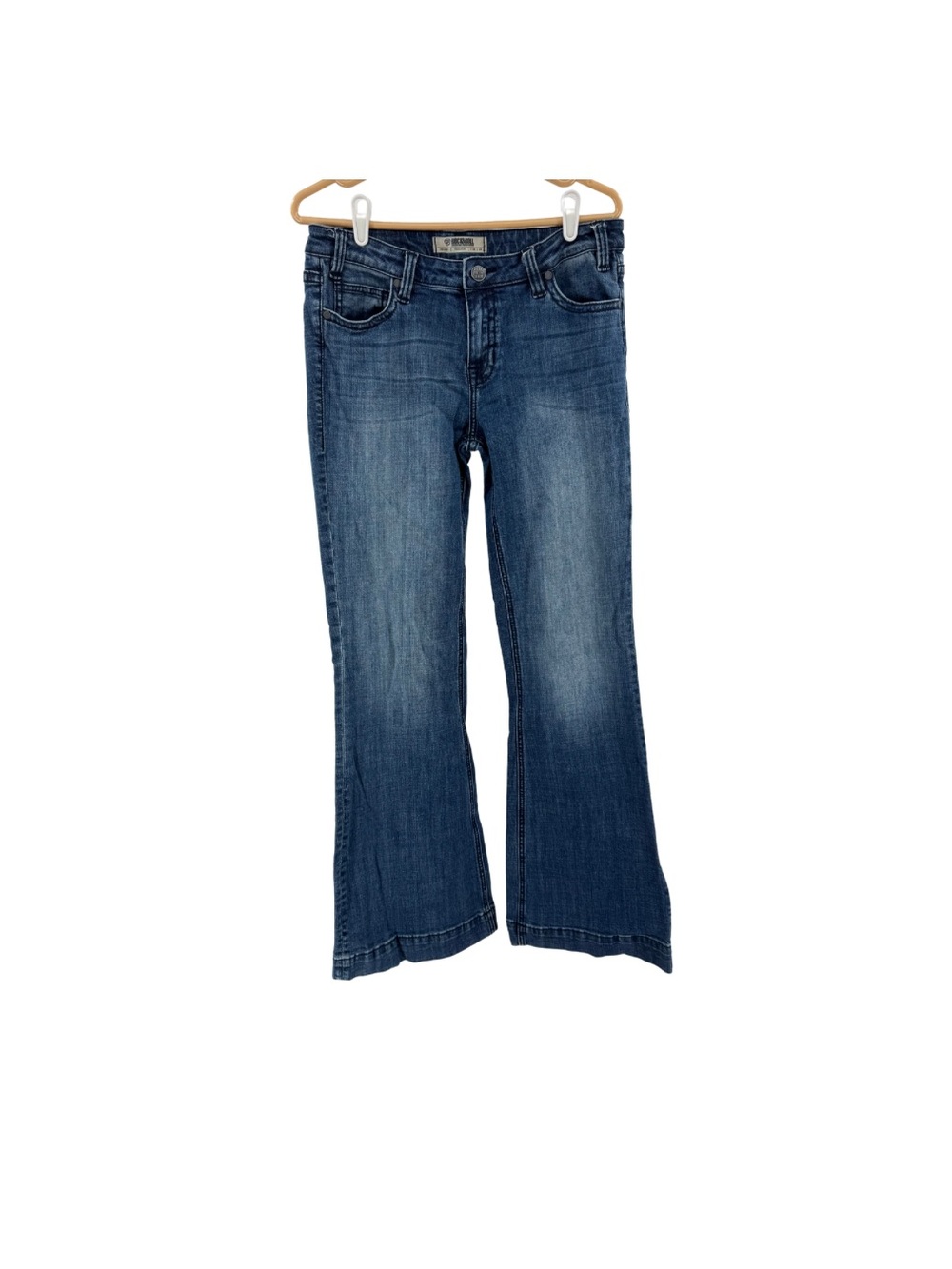 Rock & Roll Cowgirl boot cut Leg Indigo Jeans western rodeo 30x36 country casual